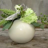 bloemstuk in bolletje