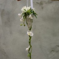 bruidsboeket in zilverdraad frame hang.JPG