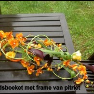bruidsboeket pitriet