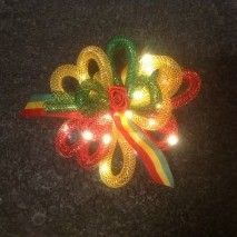 corsage met licht /