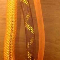 tubes oranje goud bruin /