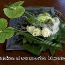 bloemstuk met anturium /