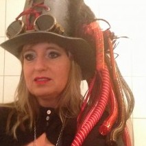 steampunck hoed (niet standaard) /